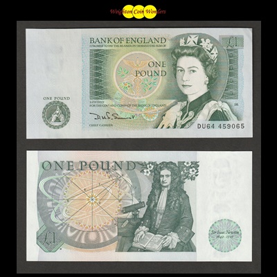 Bank of England £1 Note (DU64 459065)